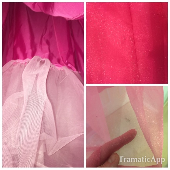 Niki Livas Pink Princess Prom Dress w/ crystal dec - Picture 8 of 8